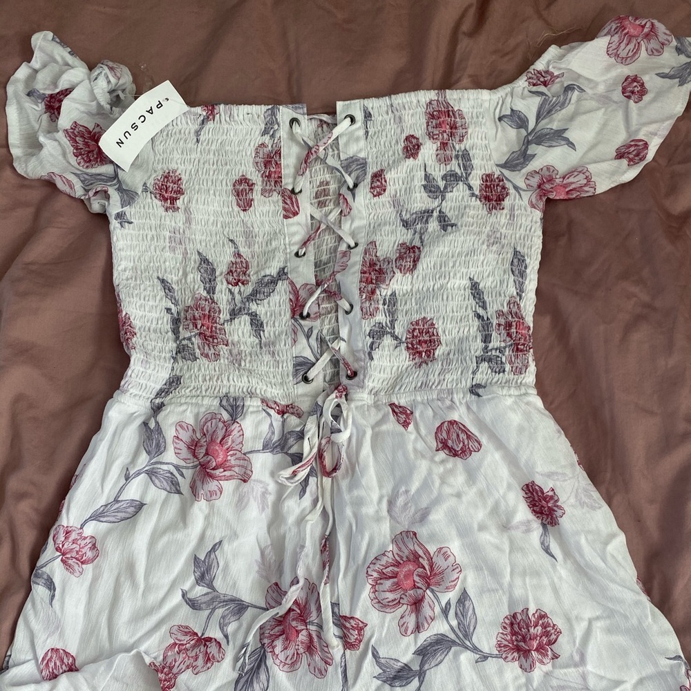 Kendal and Kylie White Romper